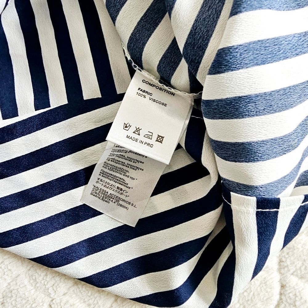 New Kling striped tee shirt dress jaws new with tags spellout 2 XS - Picture 5 of 8